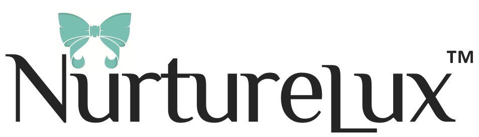 NurtureLux Logo Comfy pillows, silk pillowcase, best travel pillow
