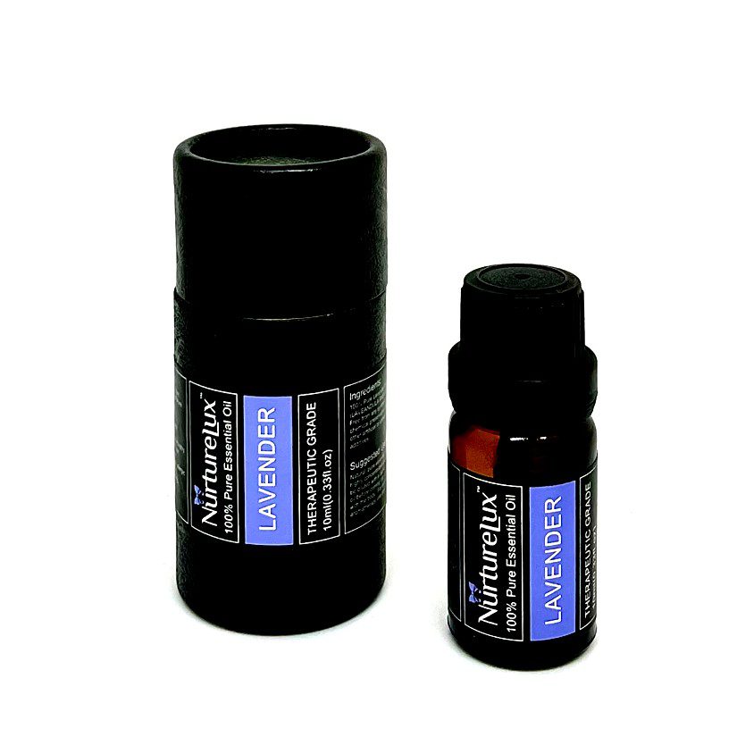 NurtureLux™ Lavender essential oil for sleep and insomnia help aromatherapy