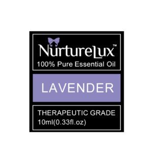 NurtureLux™ Lavender essential oil better sleep aromatherapy 